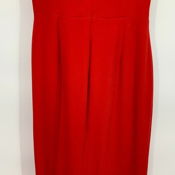 NBD Dress Maracuya Gown Red Maxi Off Shoulder Sweetheart NWT - Picture 14 of 15